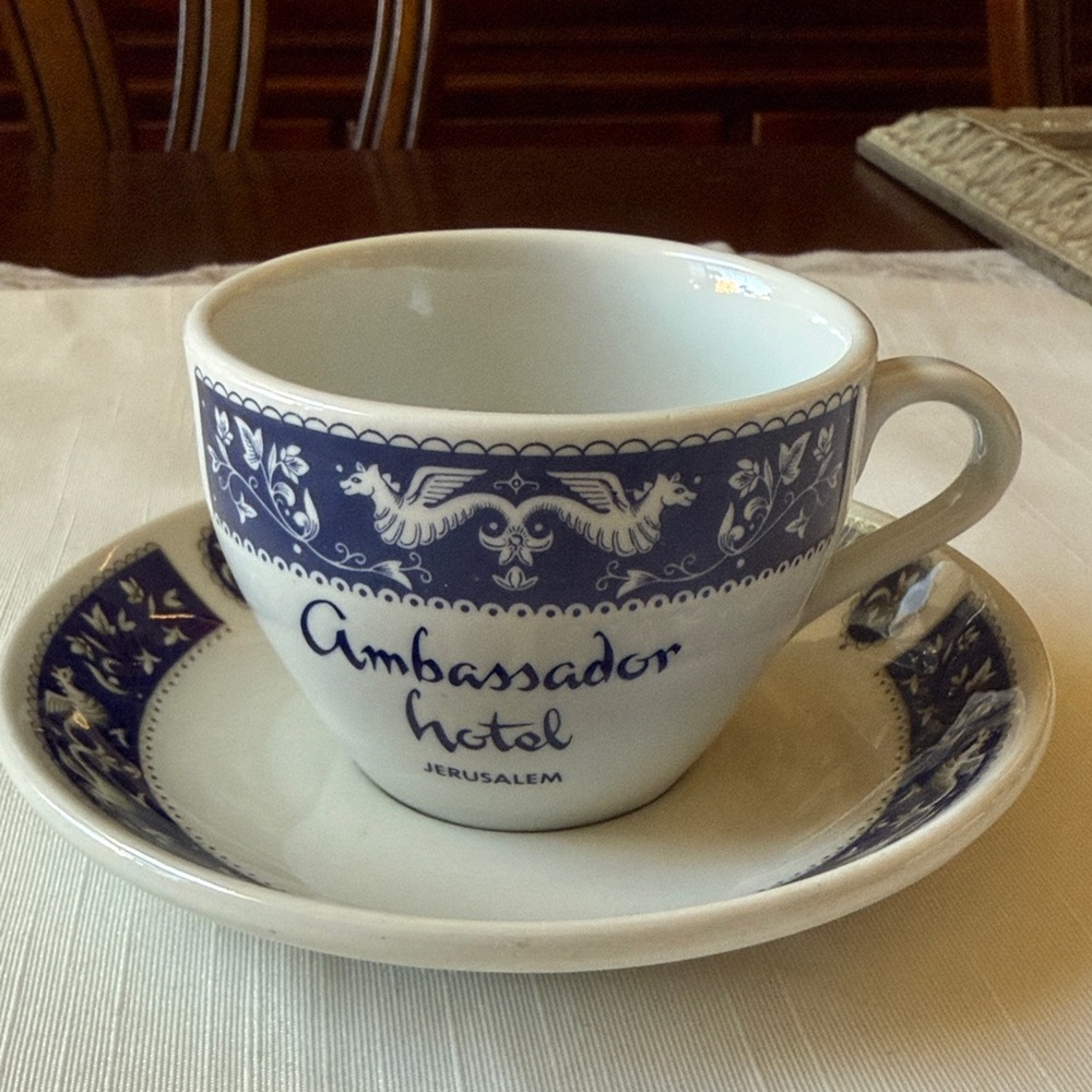 Ambassador Hotel Jerusalem Royal Ultra Vitrified Maddock Florentine England cup
